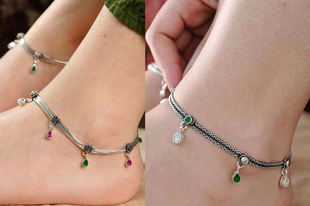 Top 5 Latest Silver Payal Design: फैशन में छाए ये टॉप 5 पायल डिज़ाइन, हर आउटफिट के साथ लगेंगी परफेक्ट 1 Latakan Payal Design