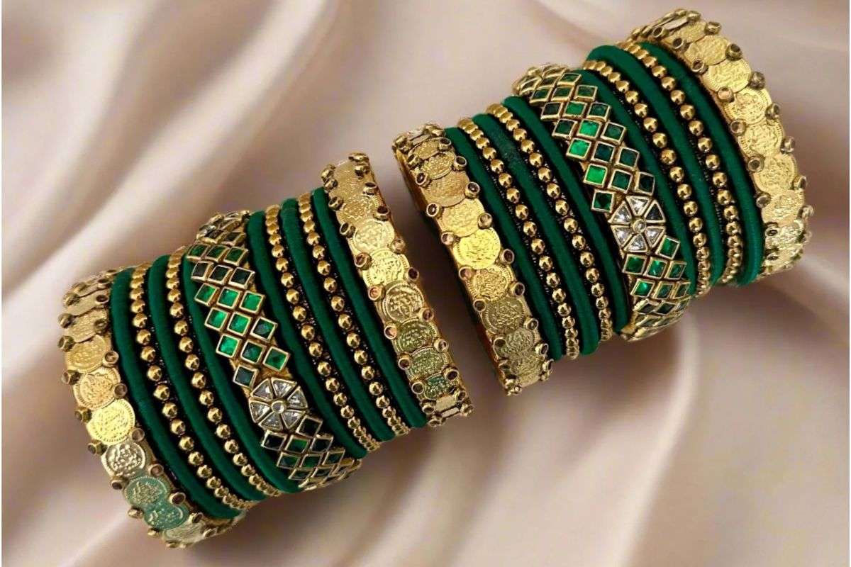 Latest Kundan Bangles 2
