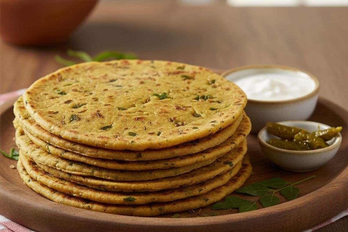 methi thepla image