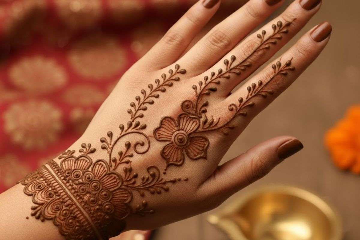 Simple Mehndi 