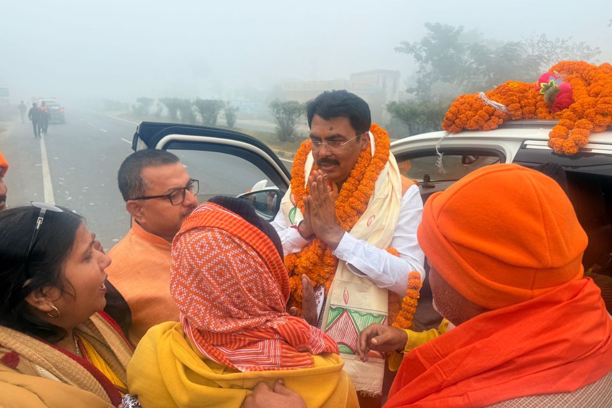 BJP बिहार प्रदेश अध्यक्ष का पटना में जोरदार स्वागत, आज संभाली जिम्मेदारी, जानें कौन हैं संजय सरावगी ?