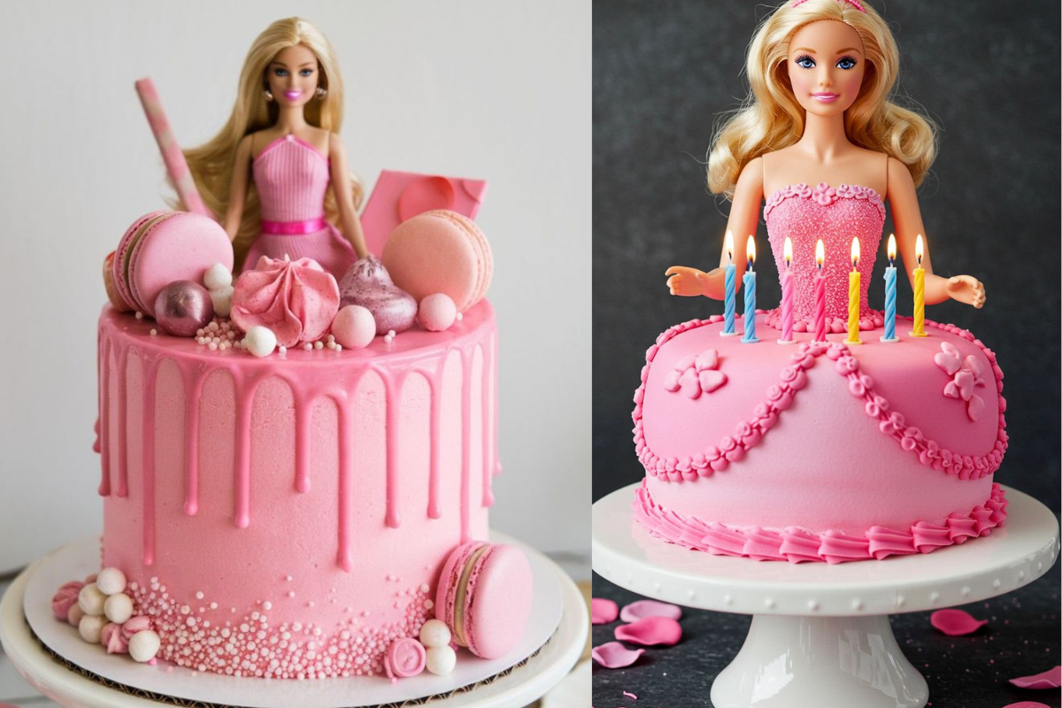 Barbie Theme Cake Designs