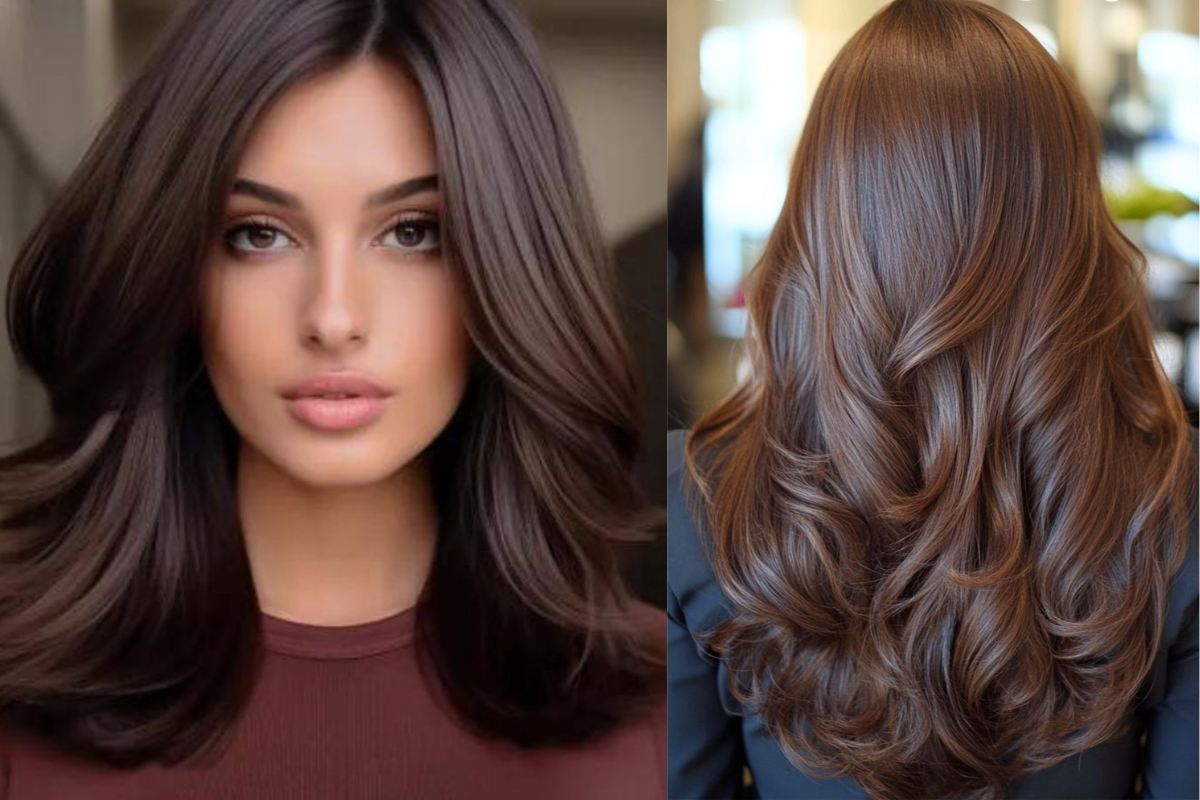 Trending Hair Colors: अपने लुक को दें नया और स्टाइलिश टच, देखें सबसे पॉपुलर हेयर कलर ट्रेंड्स 1 Chocolate Brown Hair Color