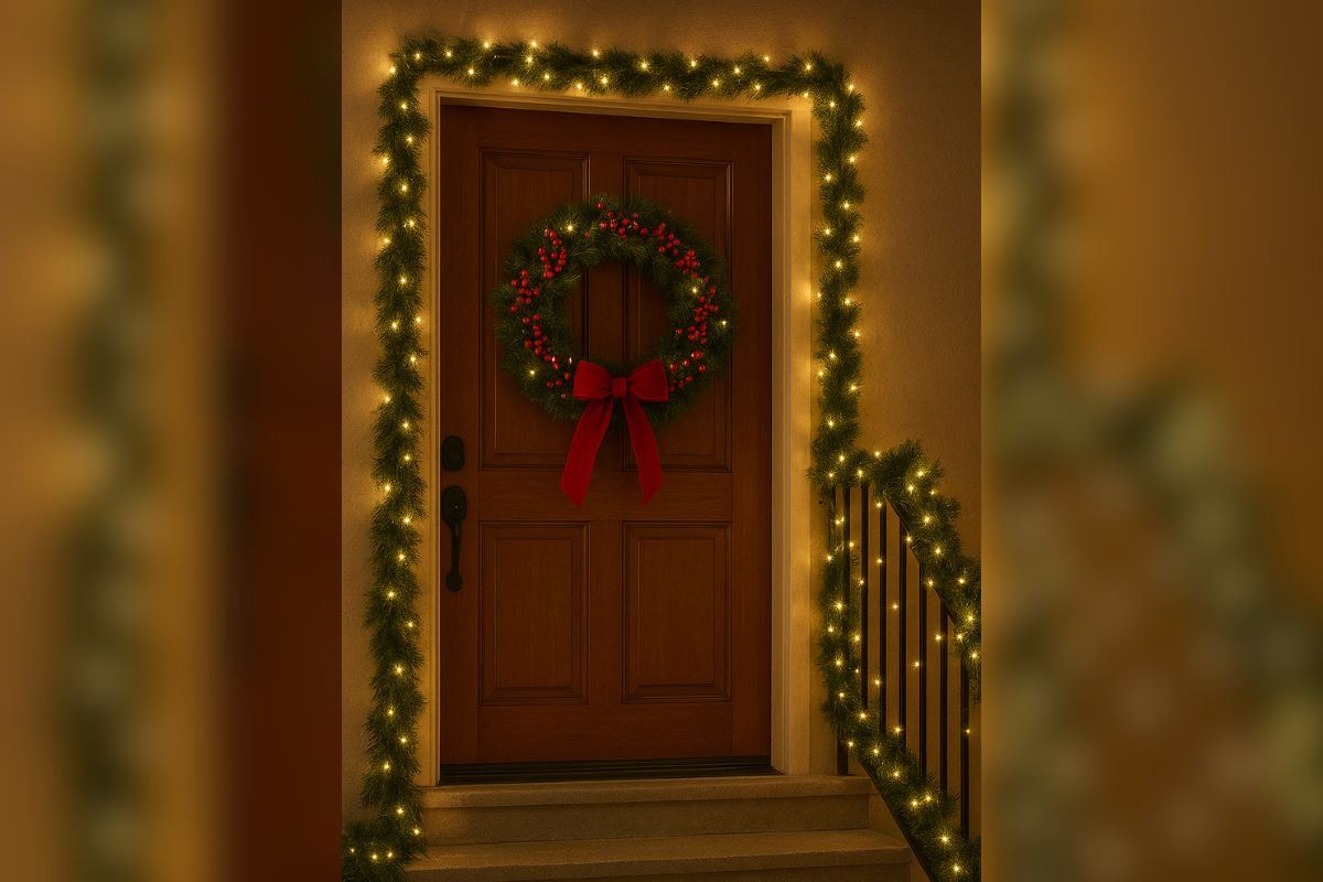 Christmas Wreaths and Garlands (AI Generated)