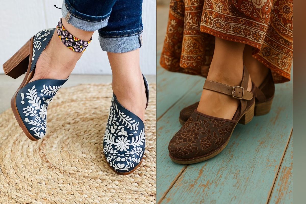 Trendy Footwear 2025 For Women: 2025 में इन जूतों से बिखेरा गया है फैशन का जलवा, आज ही कर लें आप भी ट्राई 3 Clogs And Boho Style Shoes (Image Source: Pinterest)