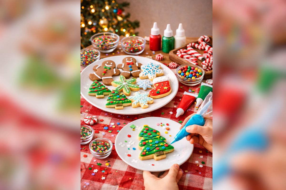 Christmas Decoration Ideas For Kids: घर पर बच्चों के साथ बनाएं ये आसान क्रिसमस डेकोरेशन, त्योहार बनेगा यादगार 7 Cookie And Candy Decoration (Ai Generated)