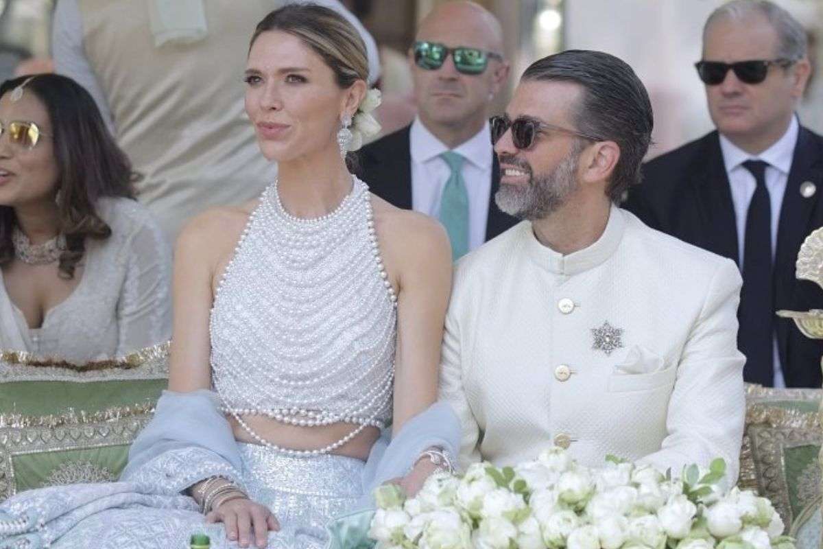 Donald Trump Jr And Betina Anderson At Udaipur Wedding