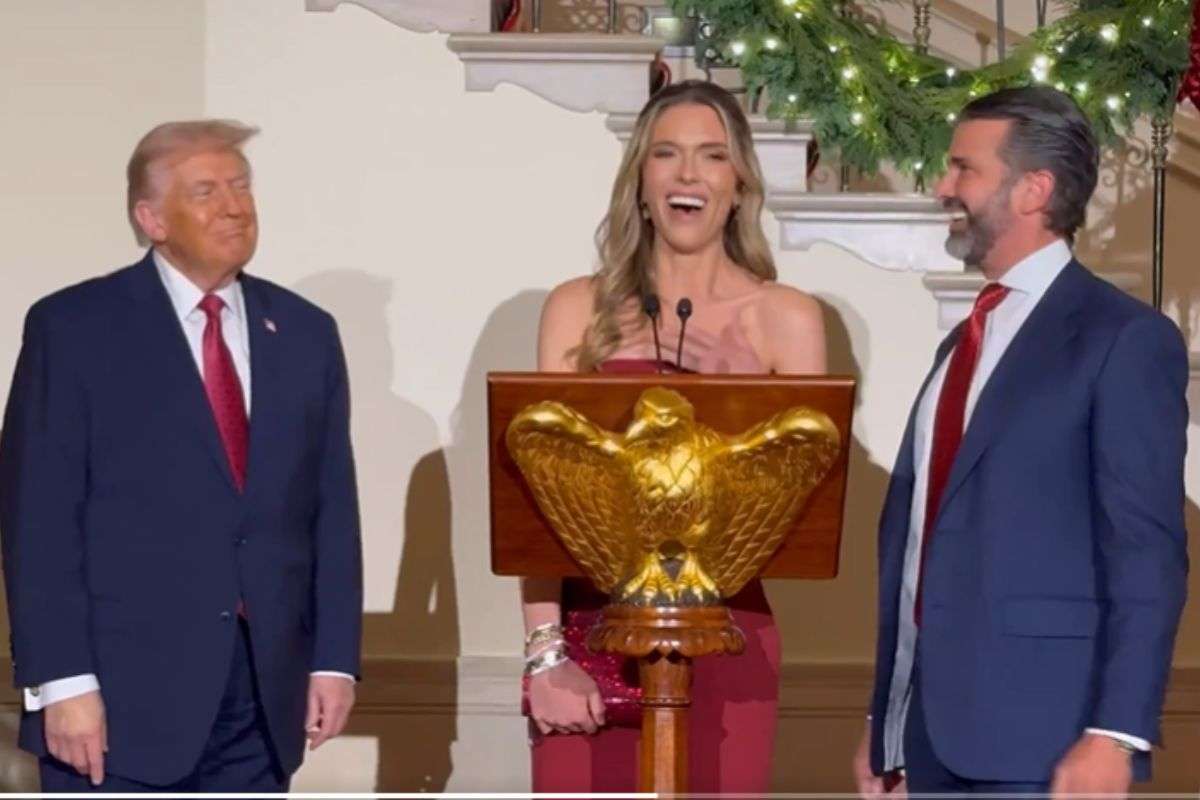 Donald Trump junior got engaged