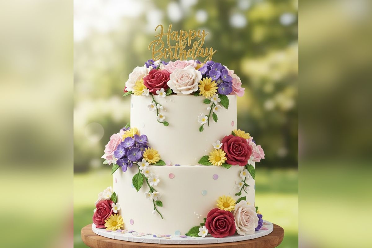 Floral Cake Design