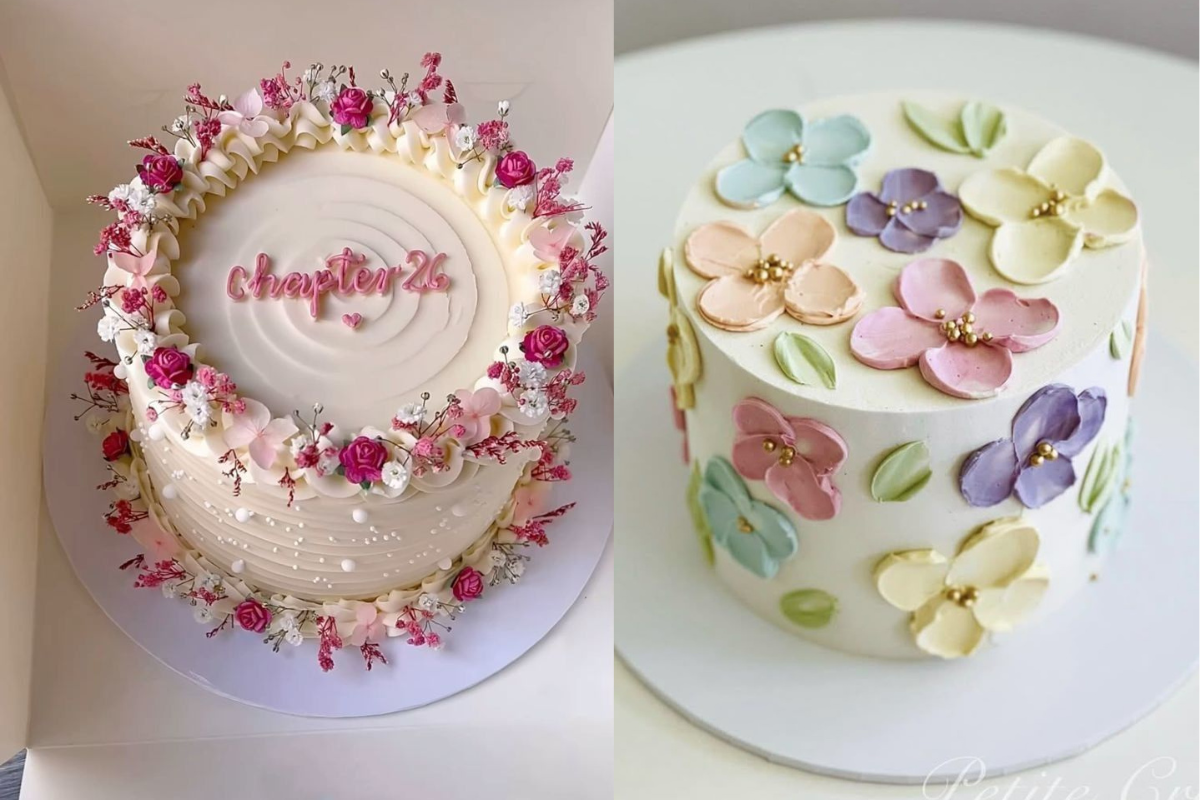 Floral Cake Designs for Girls