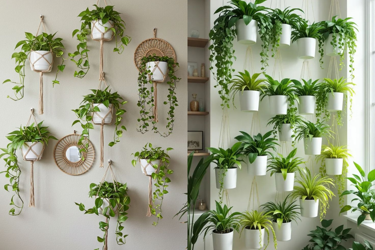 Hanging Plant Wall Designs