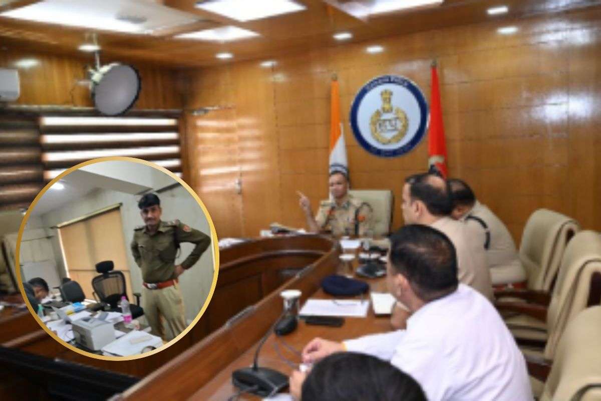 Video : मुकदमा दर्ज कराने पहुंचे डीजीपी, सिपाही ने कहा- कमरा नंबर 24 में जाइए