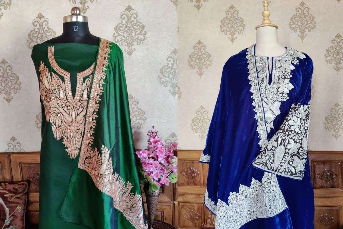 Kashmiri Suit For Women: फैशन में फिर छाया कश्मीरी सूट, देखिए इसके सबसे लेटेस्ट और ट्रेंडिंग डिजाइन 5 Kashmiri Zari Or Silk Suit (Image Source: Pinterest)