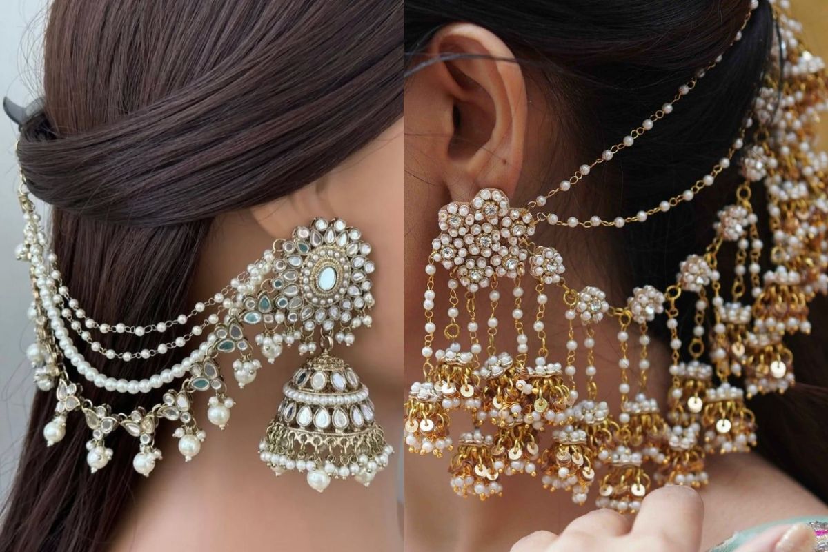 Latest Jhumka Designs: हर फंक्शन में चाहिए रॉयल लुक, तो जरूर देखे ये लेटेस्ट झुमके 1 Kundan Jhumkas (Image Source: Pinterest)