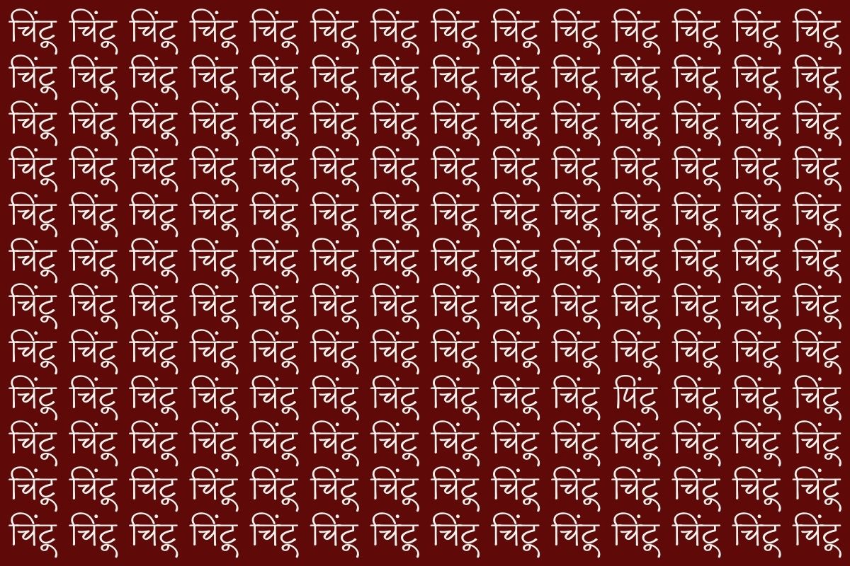 Optical Illusion: दिमाग का पुर्जा-पुर्जा हिल जाएगा चिंटू की भीड़ में पिंटू को ढूंढ़ने में; क्या आप खोज पाएंगे? 1 Optical Illusion Pintu