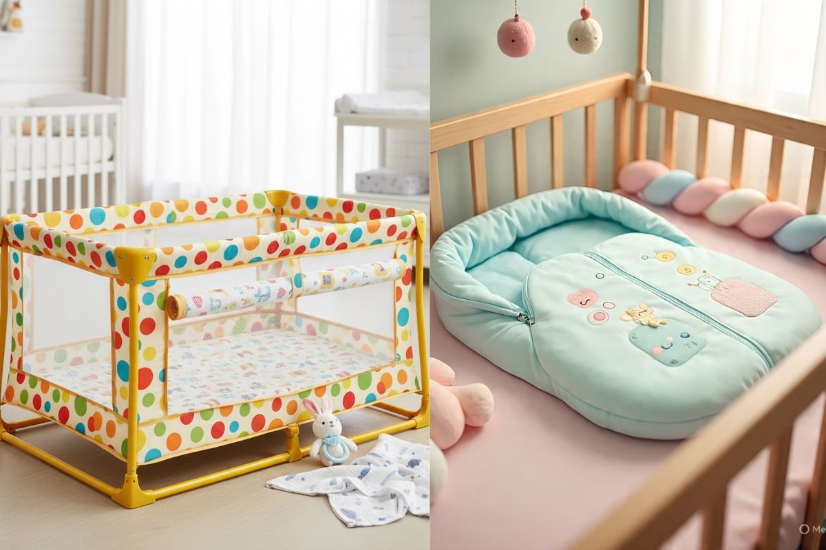 Portable Bed And Sleeping Bag For Babies