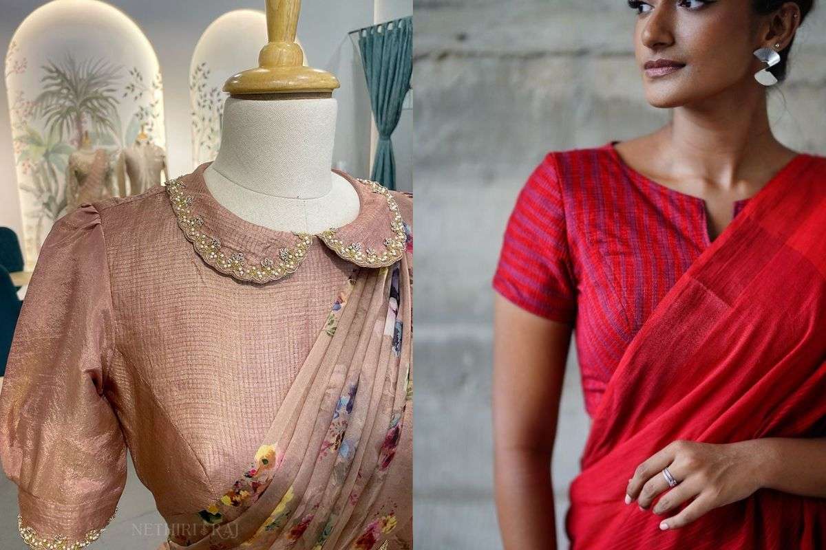 Blouse For Nayi Dulhan: हर दुल्हन की वार्डरोब में होना चाहिए ये 5 ब्लाउज, बढ़ाएंगे आपकी स्टाइल की शान 6 Comforta Cotton Blouse (Image Source: Pinterest)