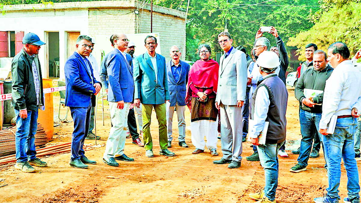 Rourkela News : सेंट्रल ऑडिट टीम ने एनआइटी का किया दौरा, इंफ्रास्ट्रक्चर परियोजनाओं का किया निरीक्षण