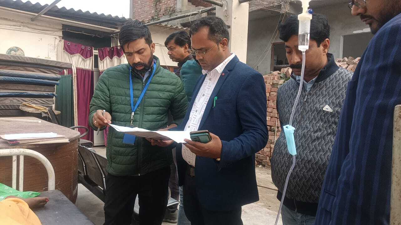 उदाकिशुनगंज में फर्जी नर्सिंग होम पर कार्रवाई शुरू