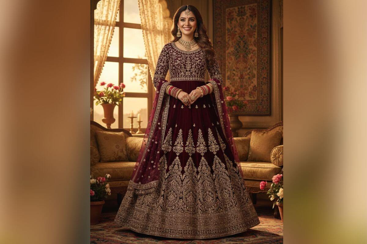 Winter Outfits For Newly Married Women: नई नवेली दुल्हन के लिए विंटर आउटफिट आइडियाज, खास मौके पर करें ट्राई 1 Full Sleeve Suit