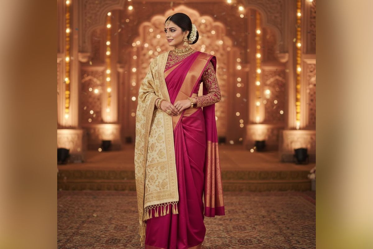 Winter Outfits For Newly Married Women: नई नवेली दुल्हन के लिए विंटर आउटफिट आइडियाज, खास मौके पर करें ट्राई 2 Saree With Full Sleeve Blouse