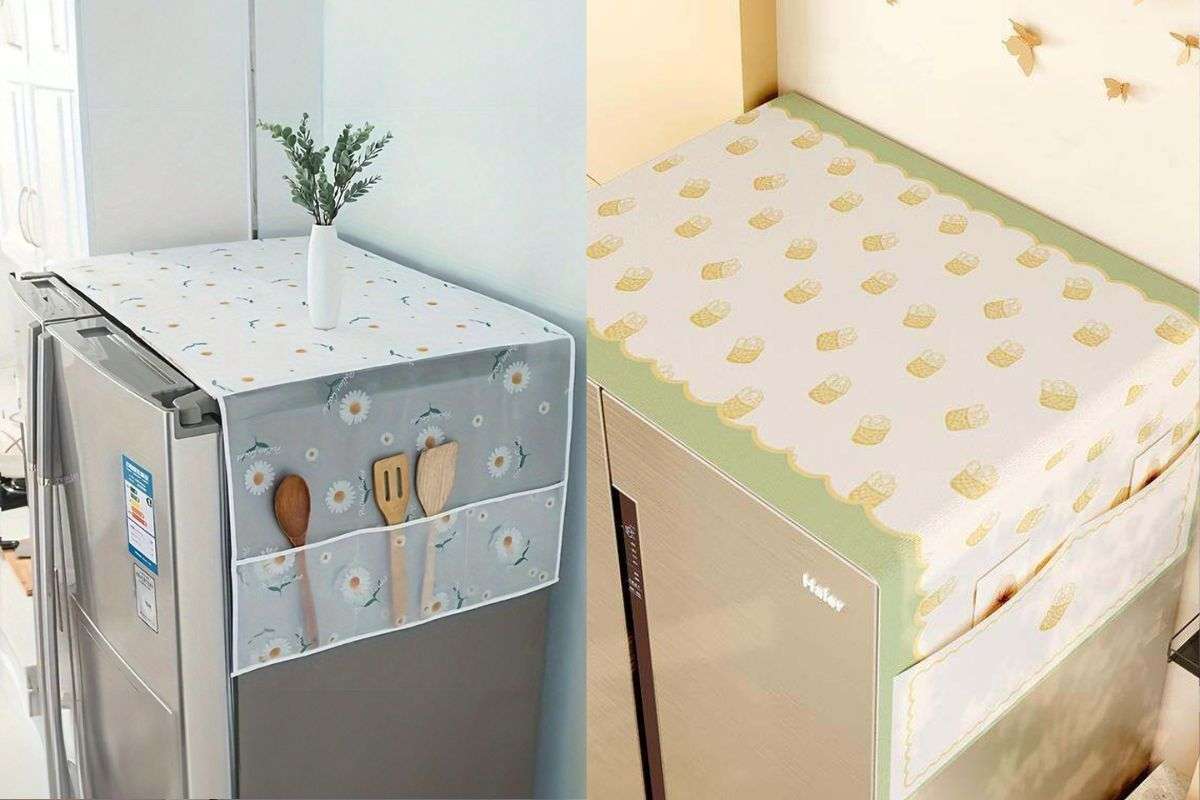 Waterprof Fridge Cover(Image Source: Pinterest)
