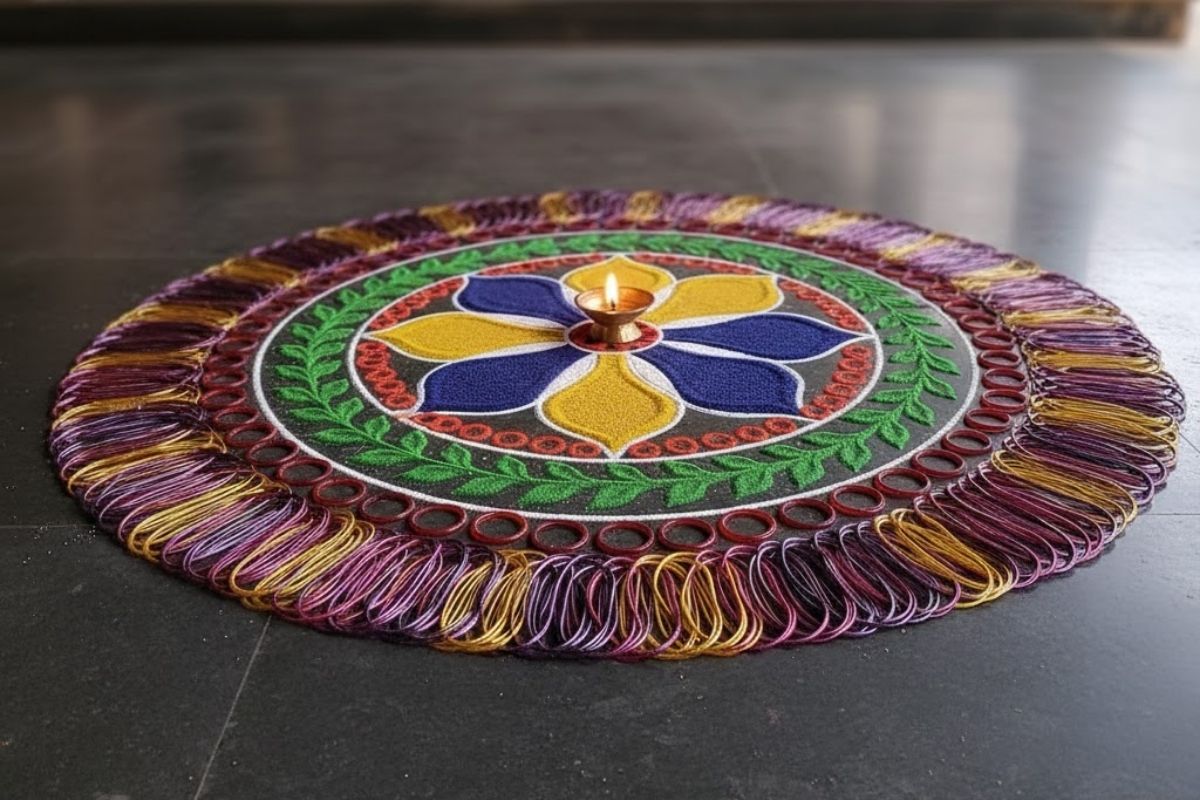 Bangles Rangoli