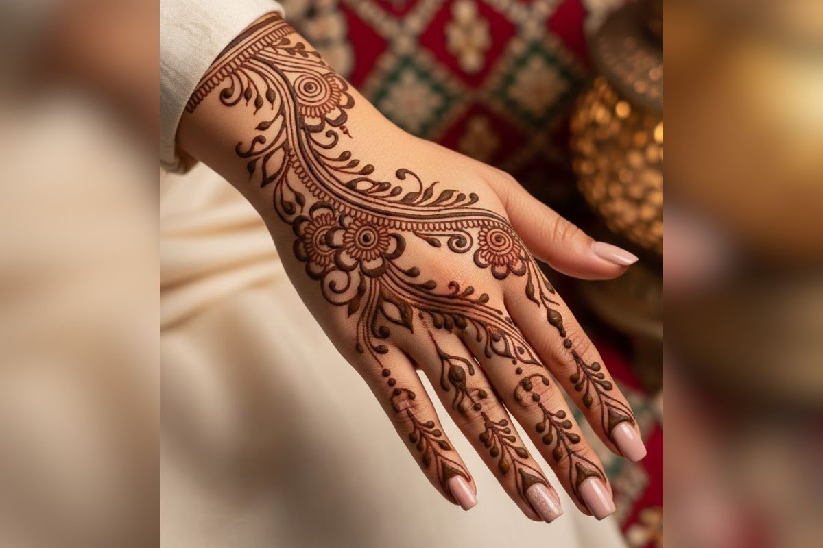 Bel Mehndi Design