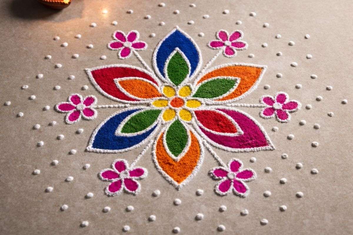 Dot Rangoli Designs
