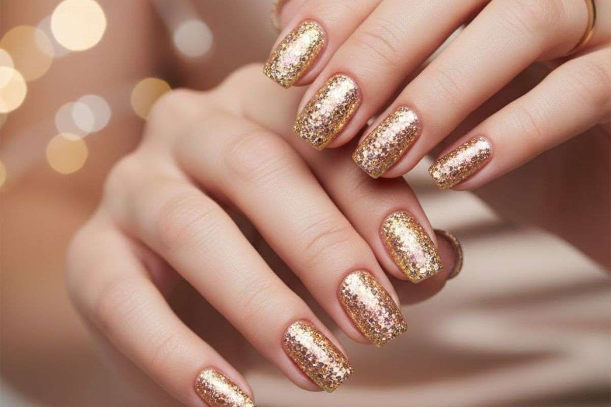 Nail Art Design Ideas For Party Look: पार्टी में हर नजर आप पर टिक जाएगी, ये नेल आर्ट डिजाइन बनाएंगे आपके लुक को सबसे अलग 1 Glitter Nail Art