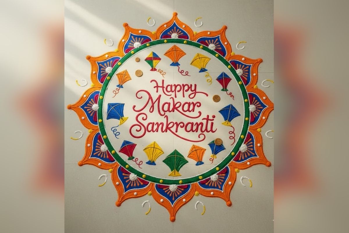 Happy Sankranti Rangoli