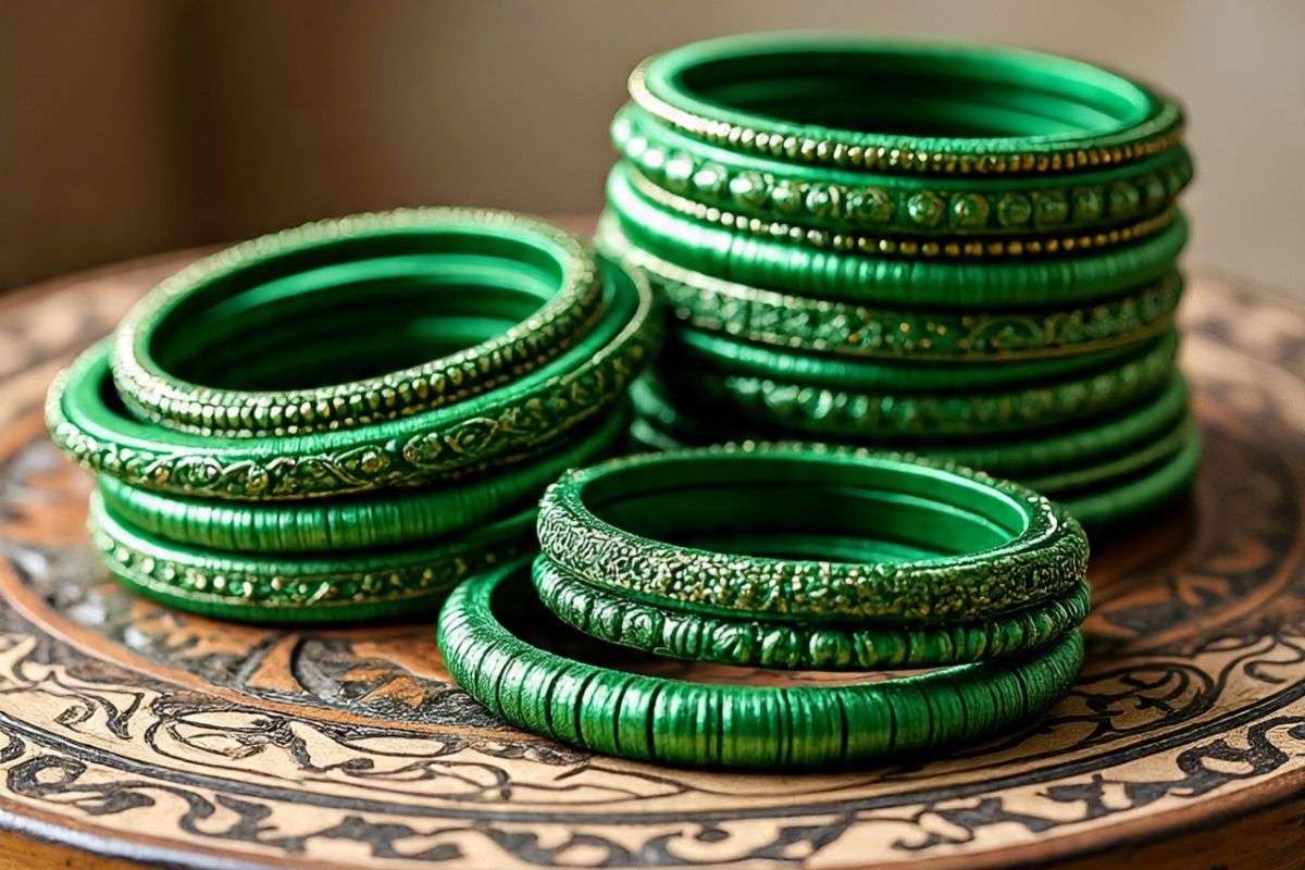 Lakh Bangle Designs: बढ़ जाएगी आपके हाथों की शोभा, अगर पहनेंगी लेटेस्ट डिजाइन वाली लाख की ये चूड़ियां 1 Jardoji Lakh Bangle Designs With Image