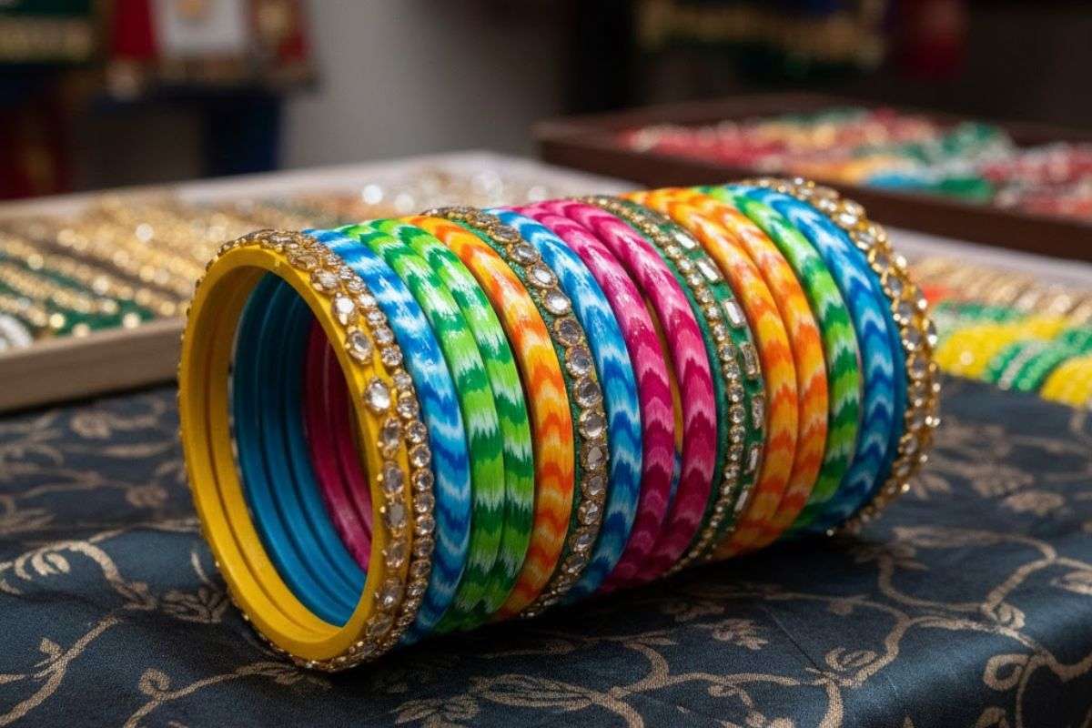 Lakh Bangle Designs: बढ़ जाएगी आपके हाथों की शोभा, अगर पहनेंगी लेटेस्ट डिजाइन वाली लाख की ये चूड़ियां 4 Lahariya Lakh Bangles