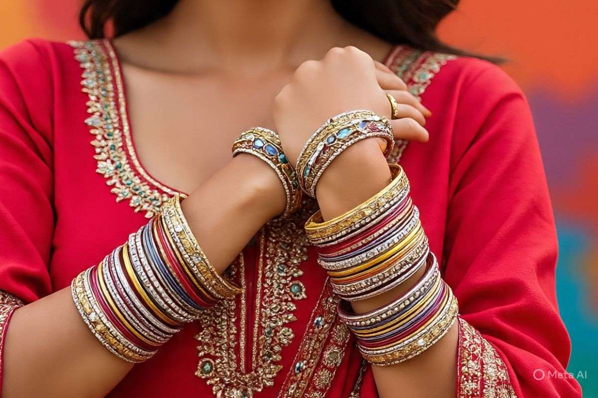 Lakh Bangle Designs: बढ़ जाएगी आपके हाथों की शोभा, अगर पहनेंगी लेटेस्ट डिजाइन वाली लाख की ये चूड़ियां 2 Multi Colour Lakh Bangles