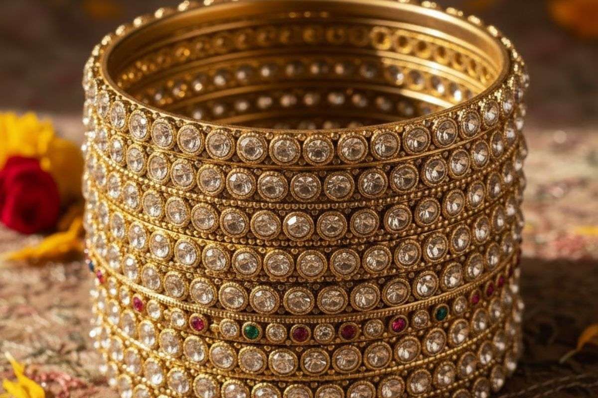 Lakh Bangle Designs: बढ़ जाएगी आपके हाथों की शोभा, अगर पहनेंगी लेटेस्ट डिजाइन वाली लाख की ये चूड़ियां 5 Zircon Diamond Lakh Bangles