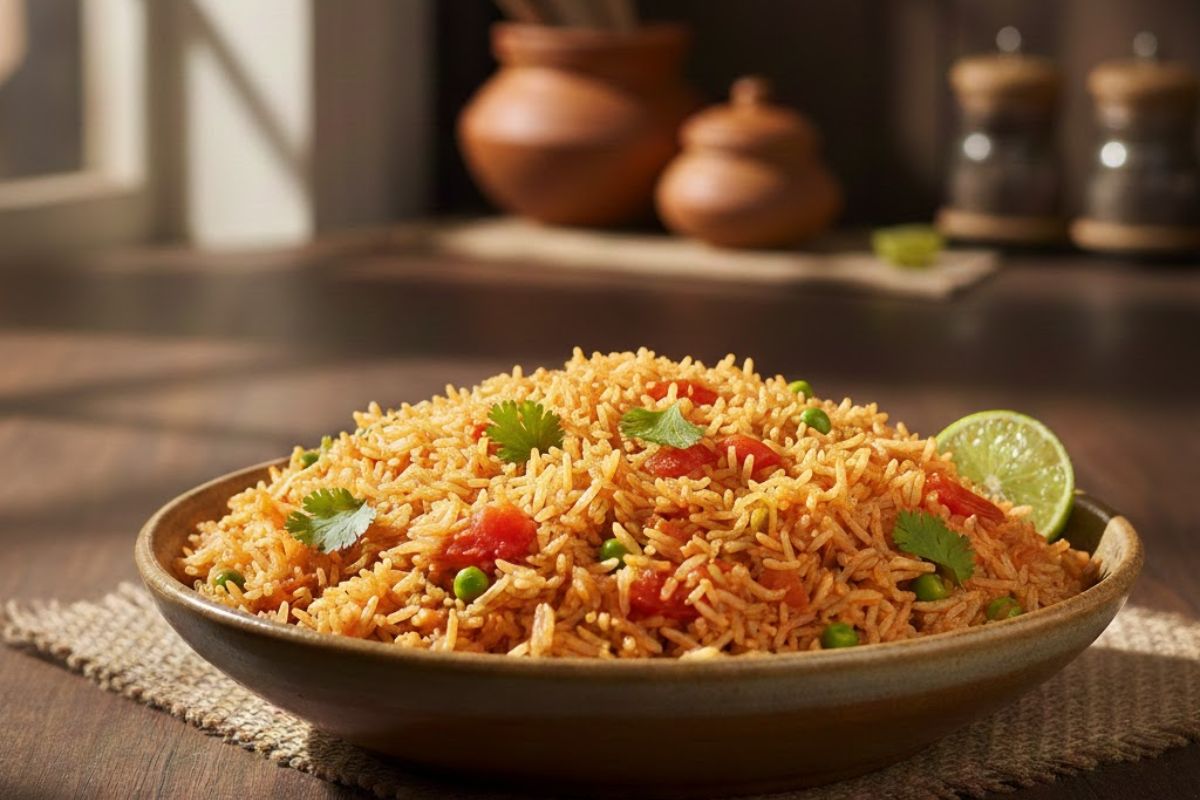 Pongal Special Recipe Ideas: पोंगल के खास मौके जरूर ट्राई करें ये 7 साउथ इंडियन स्पेशल रेसिपी, जो स्वाद में हैं लाजवाब 5 Tomato Rice