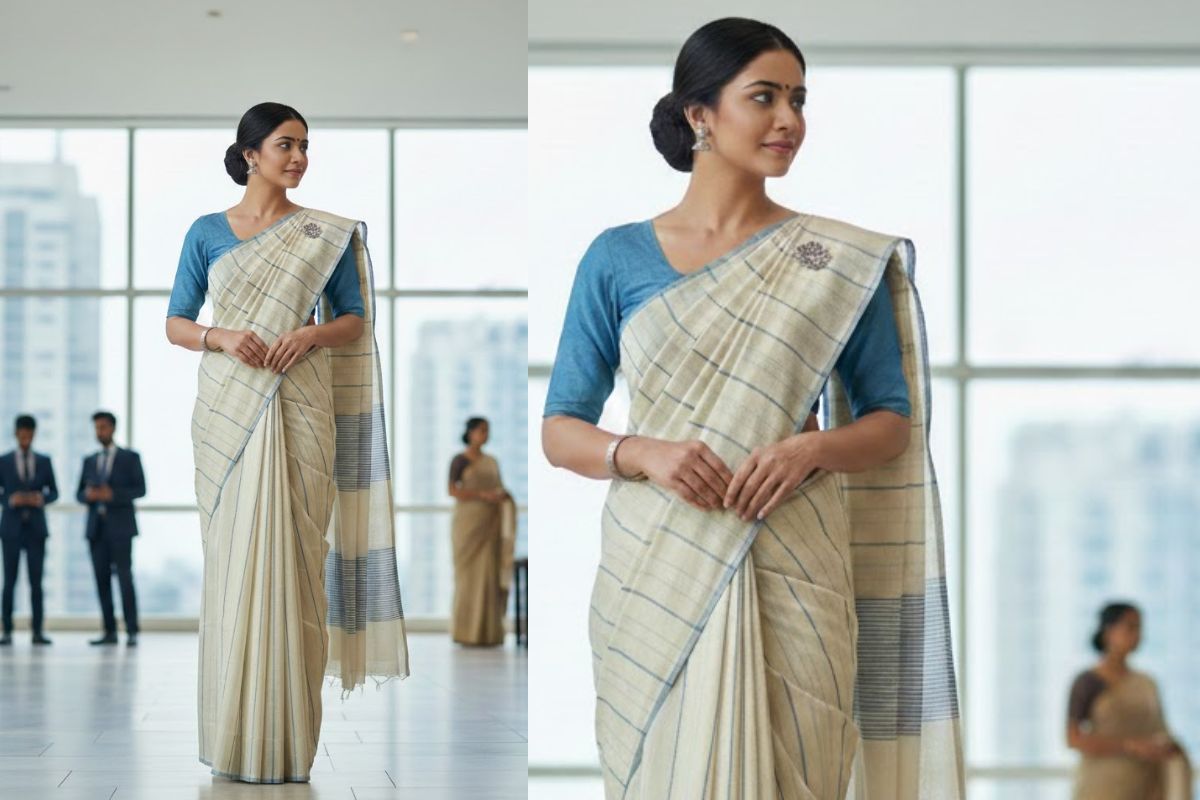 nivi drape saree