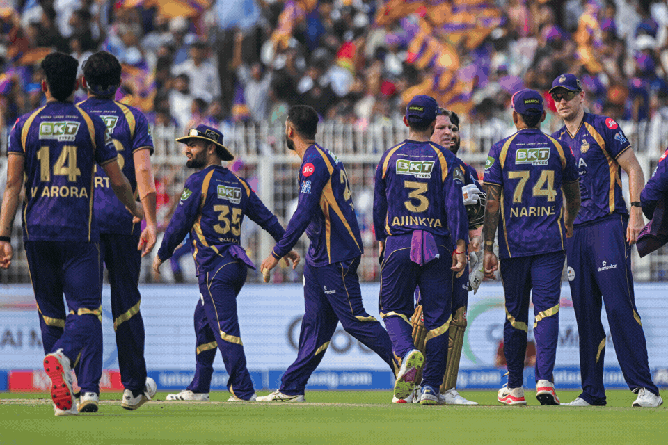 KKR vs RR: केकेआर ने राजस्थान रॉयल्स को 155 के स्कोर पर रोका, गेंदबाजों का जलवा