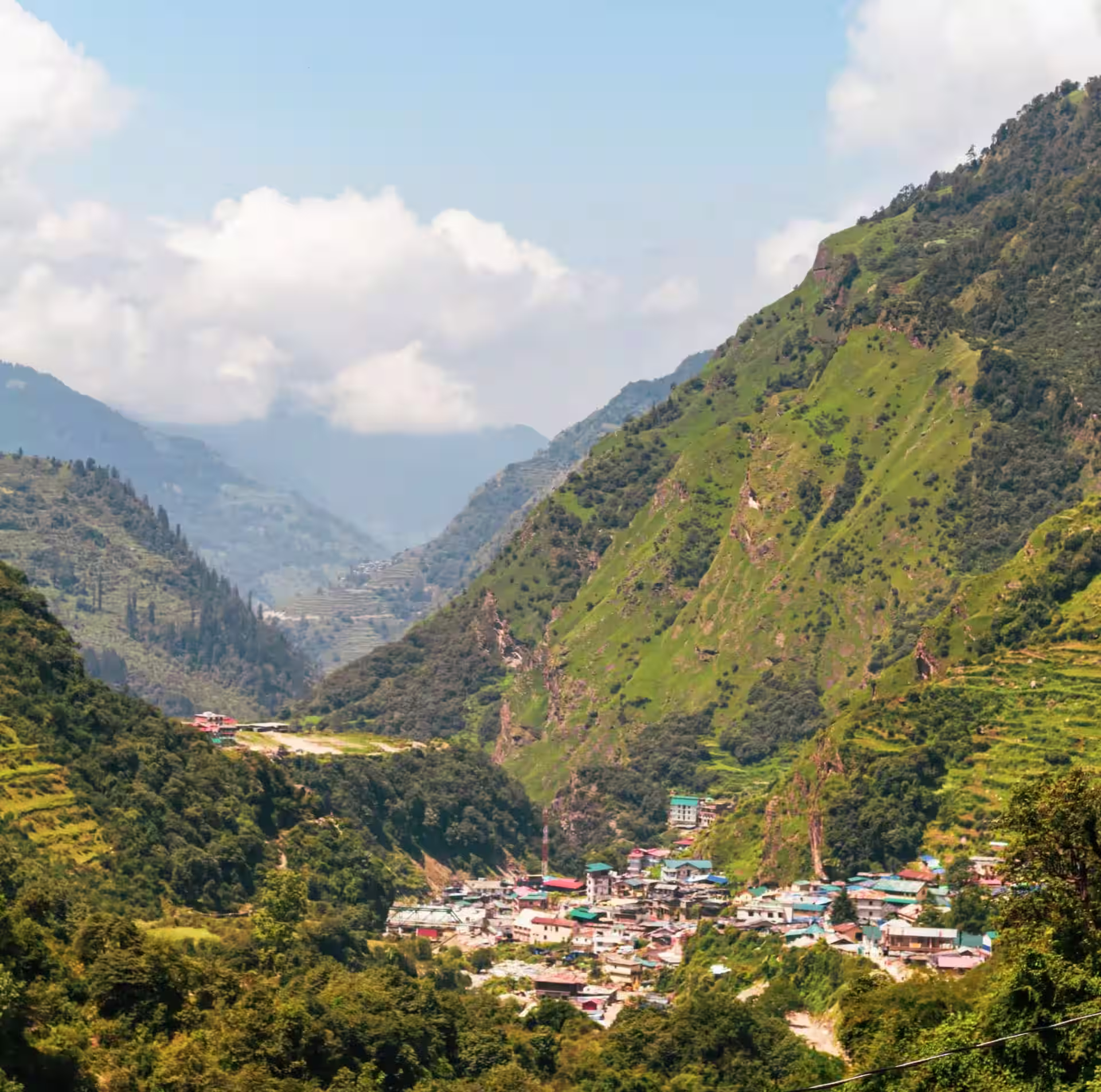 Yamunotri Temple in Uttarakhand Himalayas