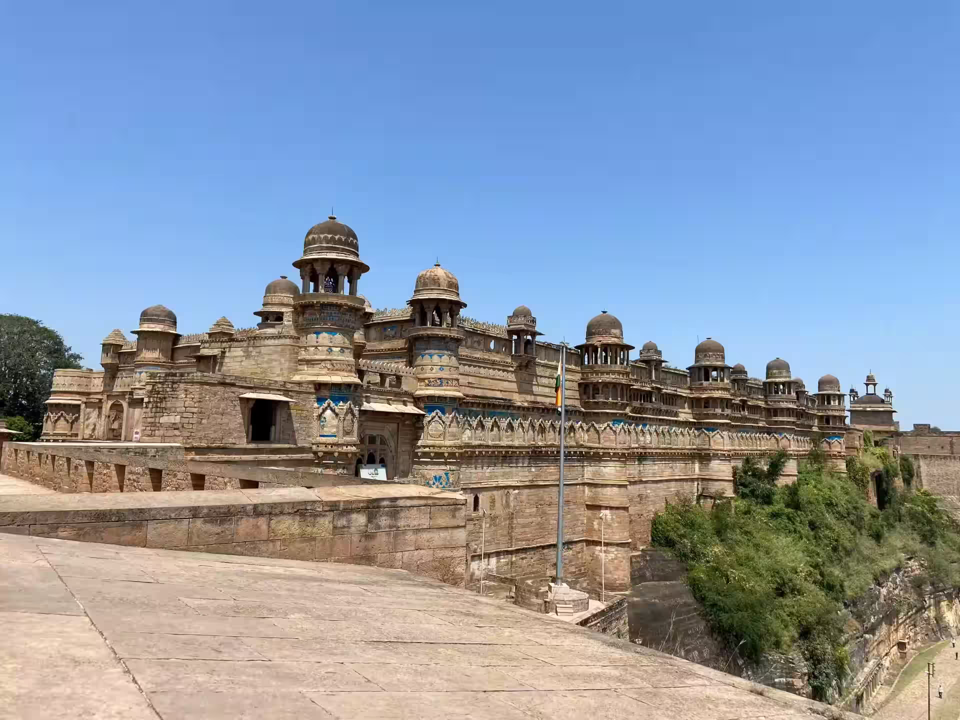 Historic Gwalior Fort in Madhya Pradesh