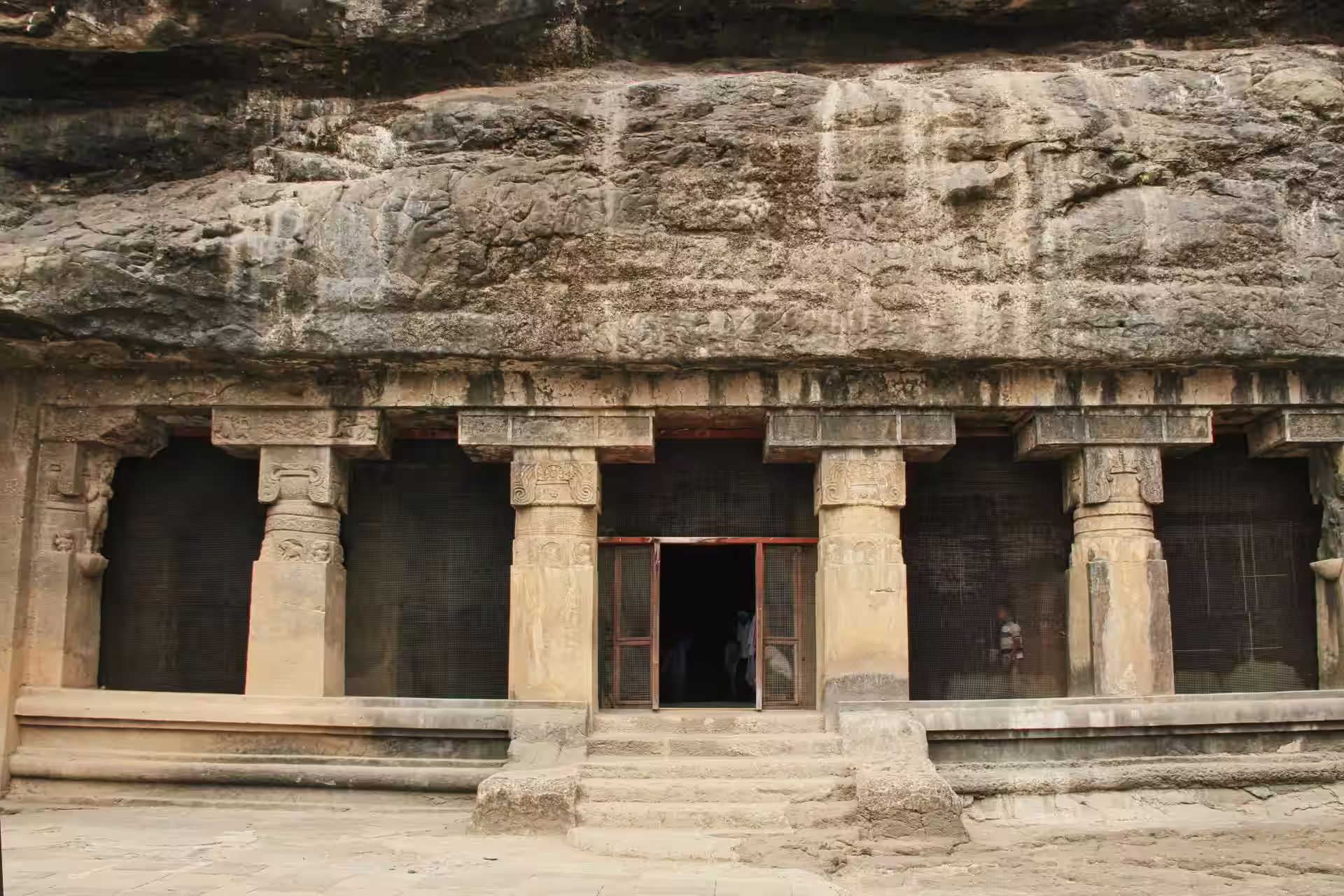 Ancient cave temples at Mawblang in Meghalaya