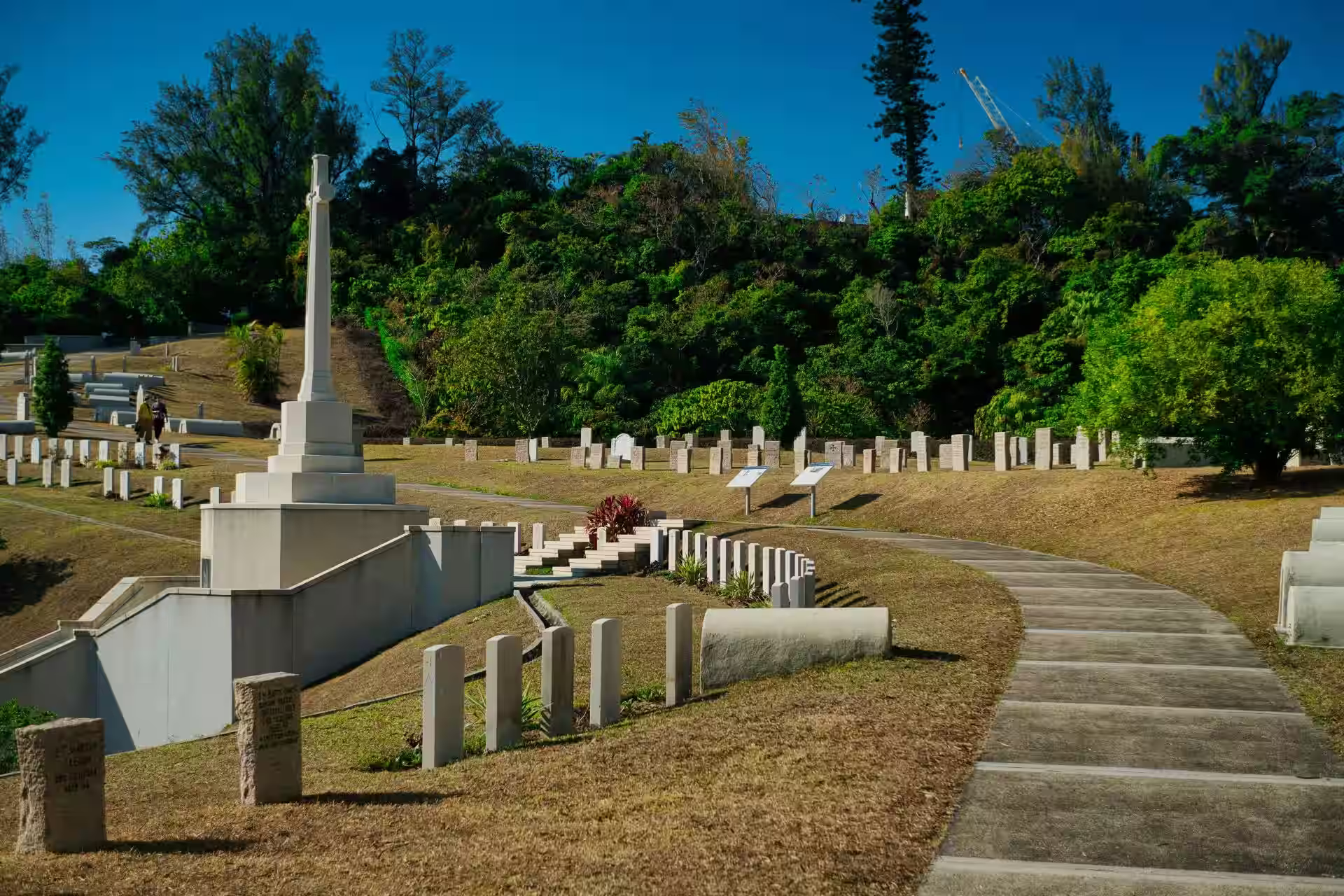 Kohima War Cemetery memorial site in Nagaland