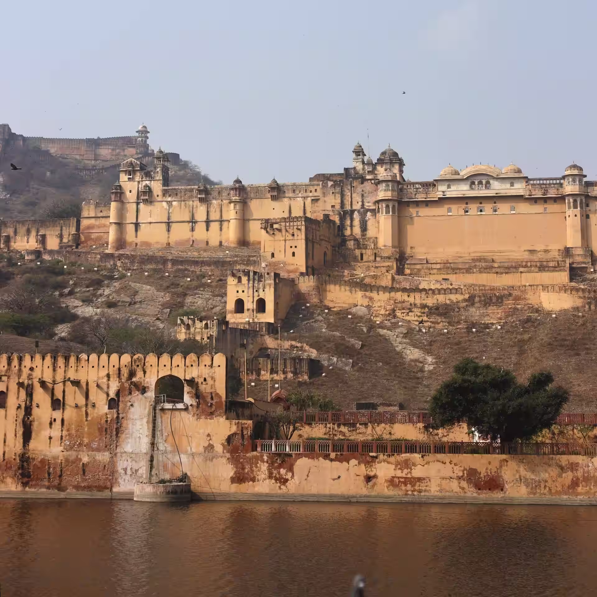 Gagron Fort surrounded by rivers and greenery in Jhalawar Rajasthan