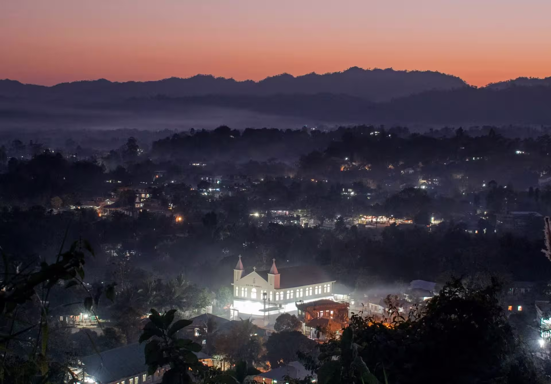 Konyak heritage sites in Nagaland showing traditional village landscape and cultural landmarks