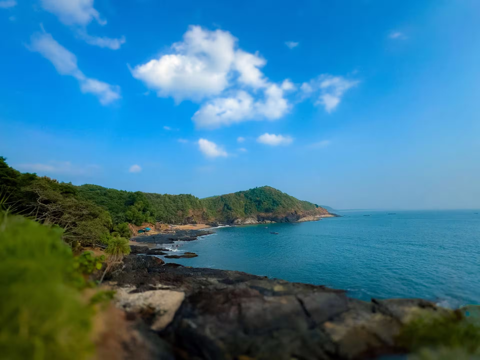 Scenic Gokarna Beach on the Karnataka coast