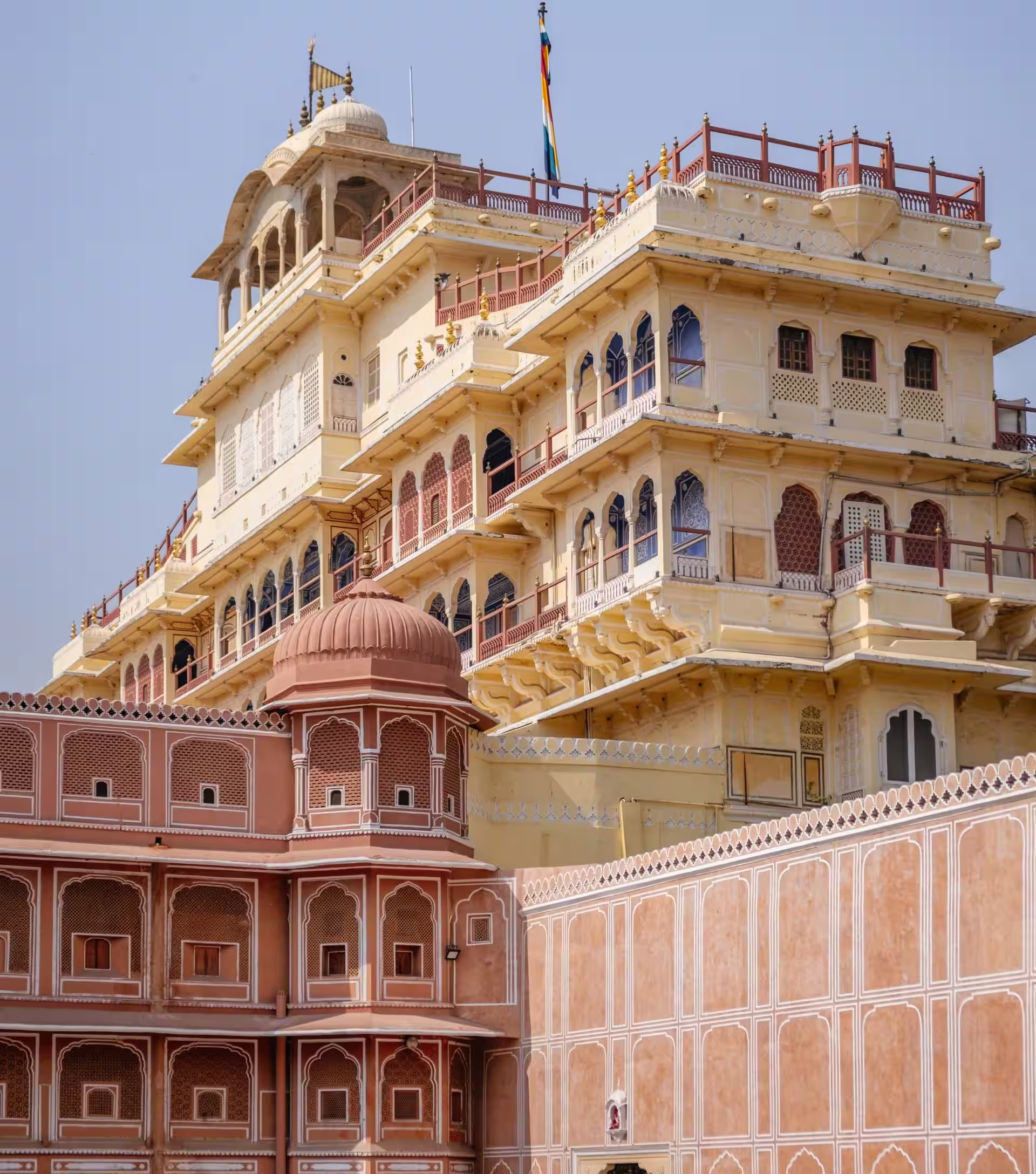 City Palace complex in Jaipur Rajasthan