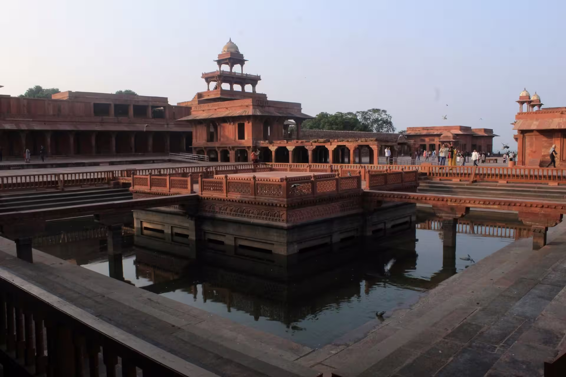 Five storey Panch Mahal in Fatehpur Sikri