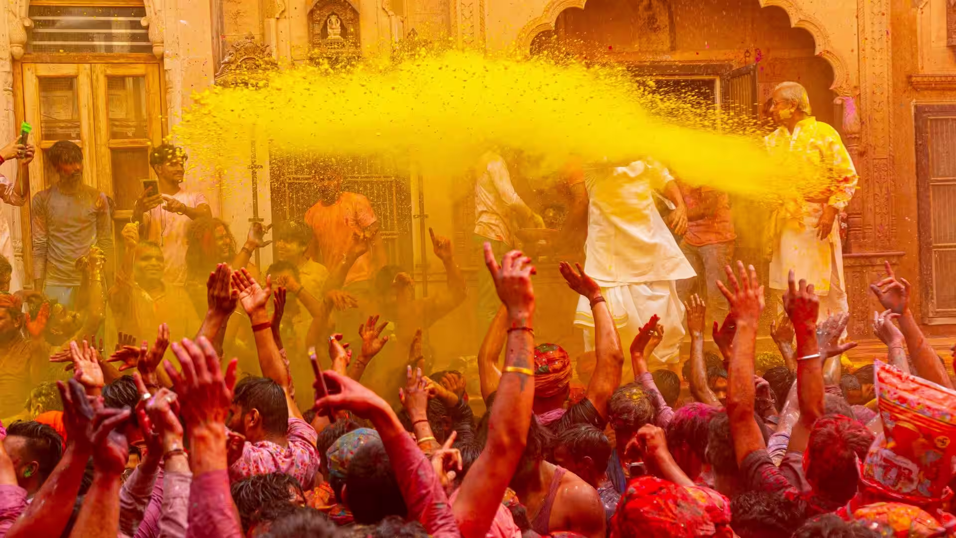 Holi Festivals in Vrindavan