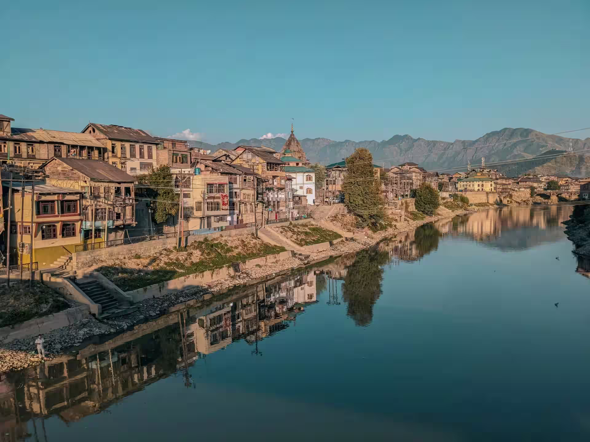 Jhelum River flowing through Punjab landscape