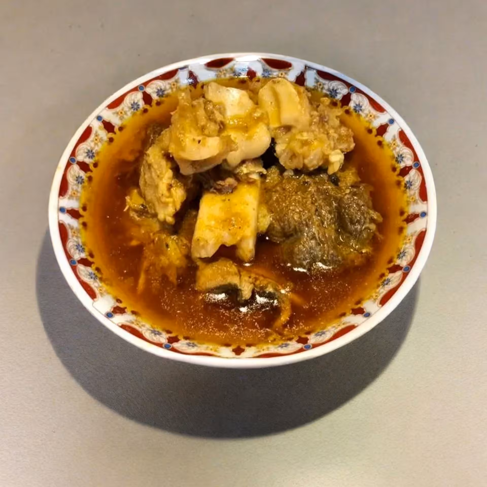 Traditional Goan fish curry dish